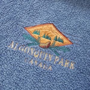 Vintage Algonquin Park Canada Tourist Fleece Sweat